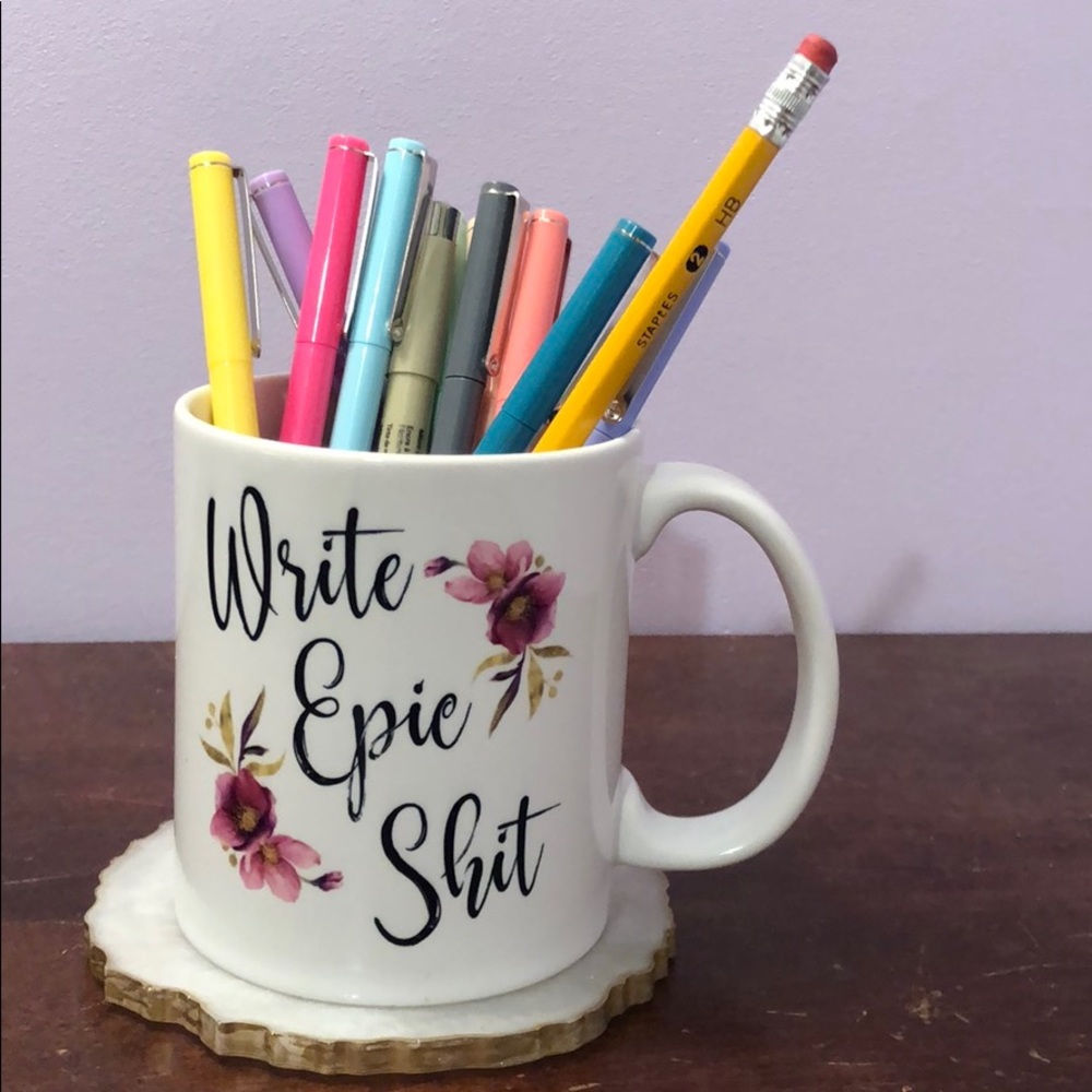 💚3/$13 Write epic sh*t mug